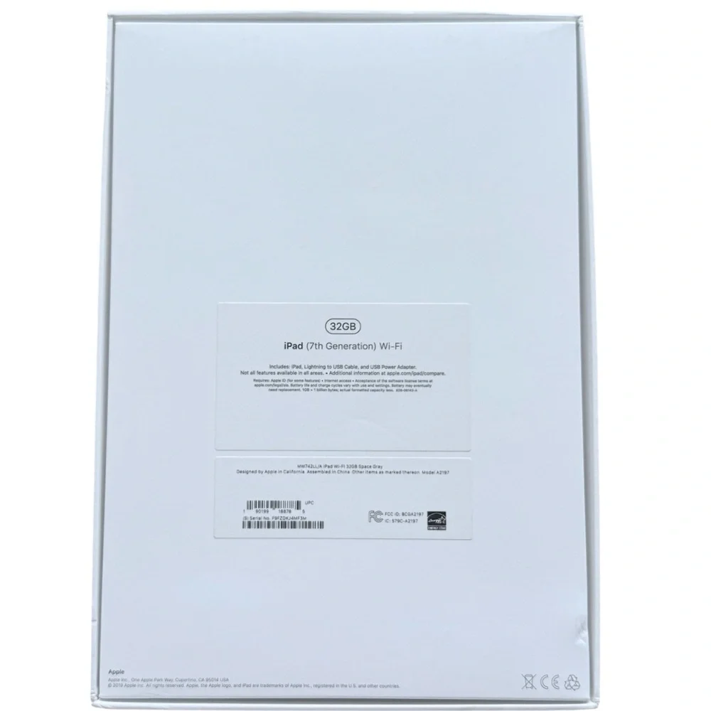 Apple iPad BOX ONLY (E31)